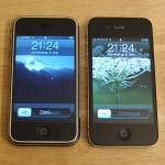 iPhones der ersten und der vierten Generation